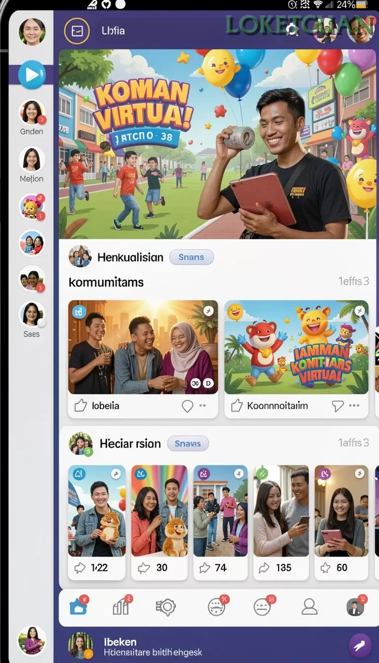Screenshot Rainbow Reels